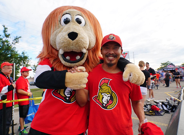 Ottawa sens mascott