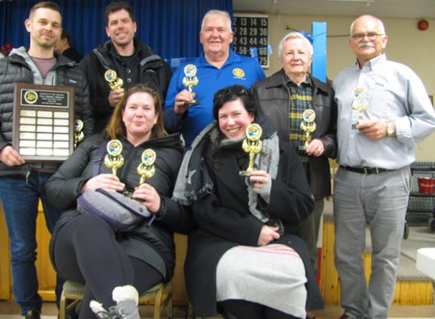 The COGS team winners of the 2020 Friends of the Library trivia