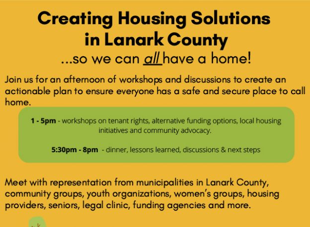 Creating Housing Solutions in Lanark County