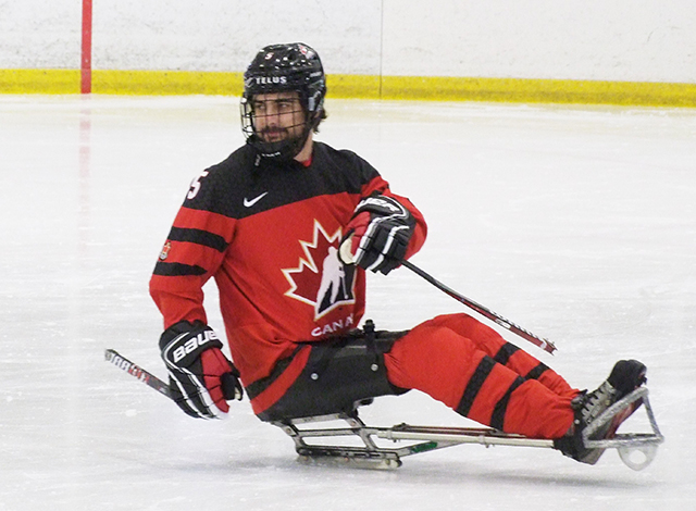 Team Canada Paralympic sledge hockey player Tyrone Henry