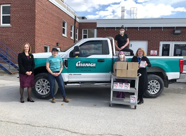 cavanagh Cavanagh donating N95 Masks