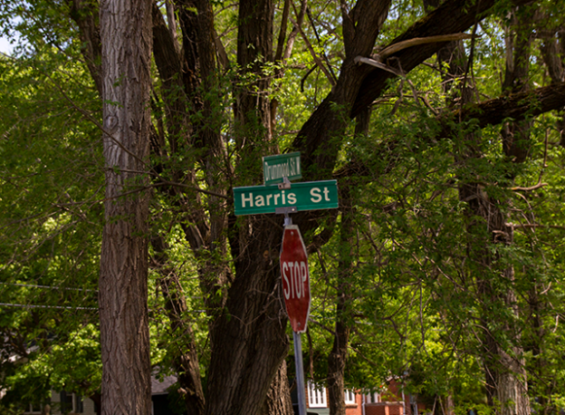 Harris Street sign Perth Ontario