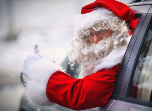 Drive-Thru Santa event