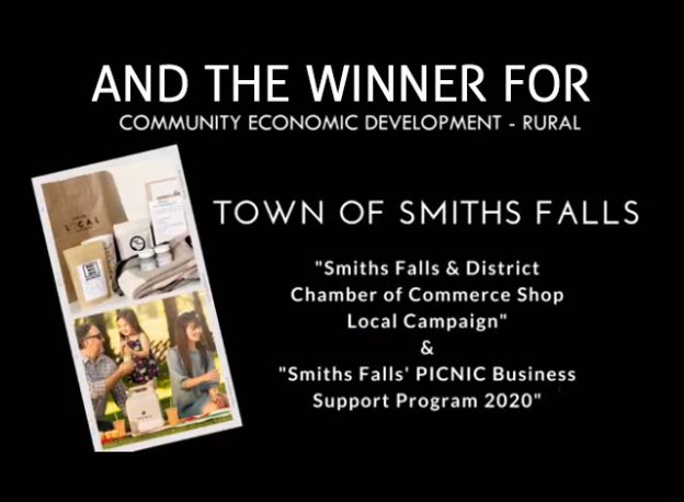 EDCO selected winner the Town of Smiths Falls