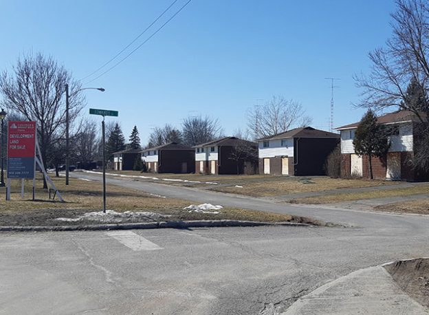 Edwards Drive near the intersection of Townline Road East and Joseph Street