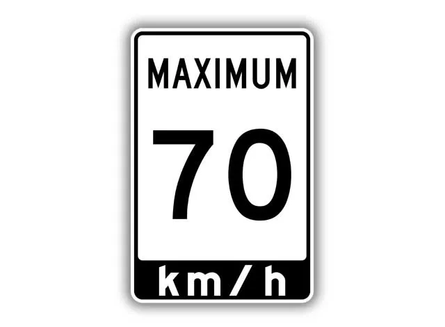 70kmh 70 km/h