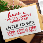 Lanark County chambers of commerce launch “Have a Lanark County” holiday contest for shoppers