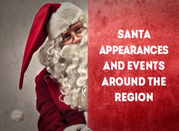 Santa Around the Region