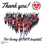 “Team Vital” shows their LOVE for their hospital & community