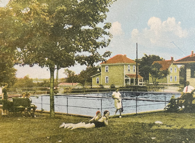 vanishing swimming pool