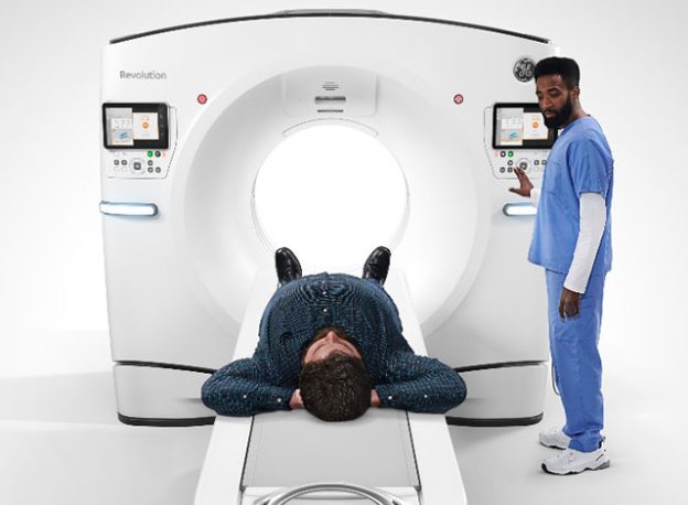 The GE HealthCare Revolution Ascend CT Scanner