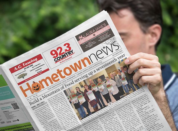 Hometown News' newspaper, October edition.