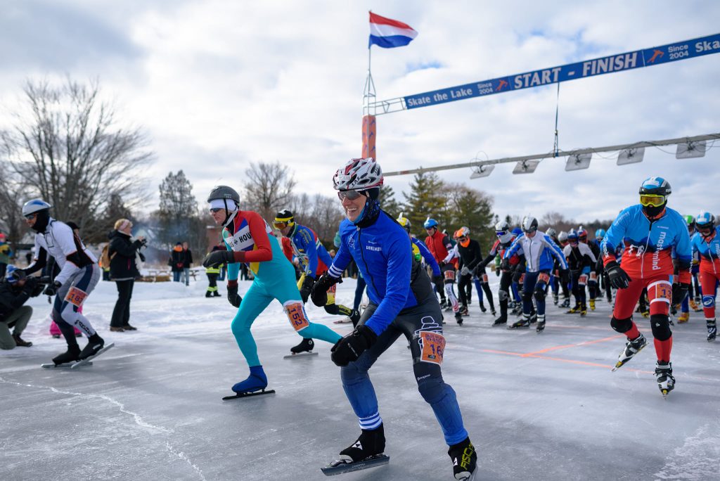 Start of the only 100-kilometre