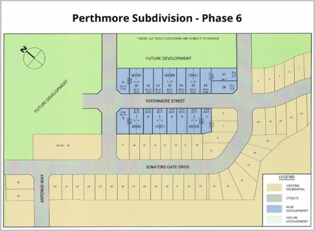 Perthmore Subdivision - Phase 6
