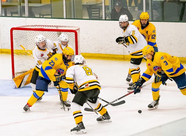 Smiths Falls Bears vs. Carleton Canadians March 29, 2024.