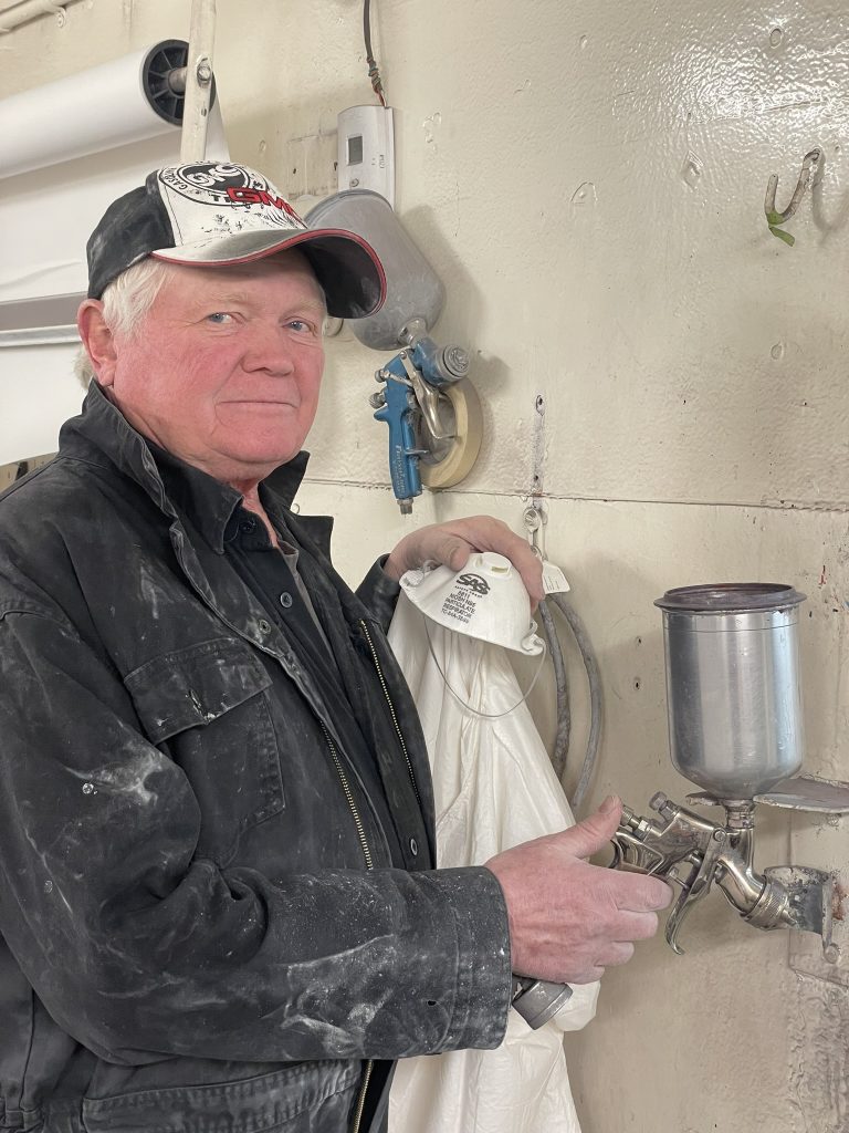 Roy McLellan, Owner of The Body Shop in Smiths Falls.