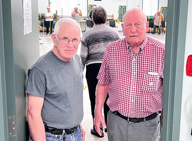 Bud Fawcett and Ron Hughes