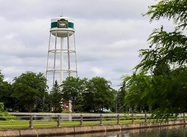 SF-water-tower Smiths Falls water tower.