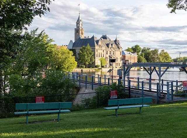 Carleton-Place Town Hall building at Carleton Place, Ontario.