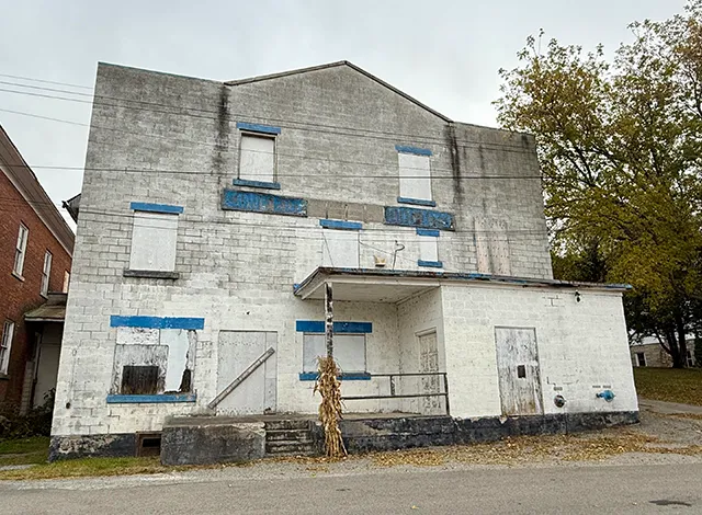 A rundown, former Delta maple syrup factory