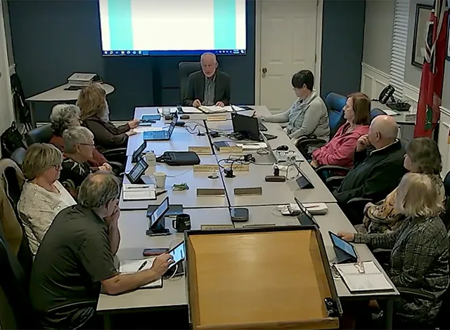 Rideau Lakes council meeting