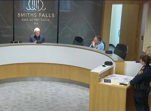 SFPS-Budget-Increase Smiths Falls Police Services Board present during SF Council