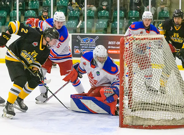 bears nov 22 Smiths Falls J. A. Bears vs Rockland Nationals on Nov. 22