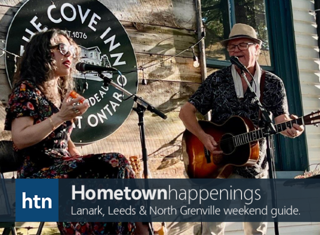 Live music at The Cove Inn, on of 12 different event listed in this week's Hometown Happenings.