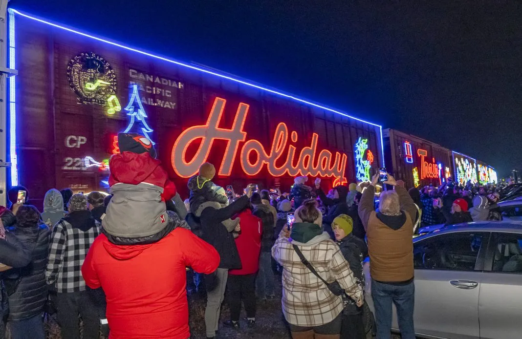 CPKC Holiday Train 2024 in Smiths Falls