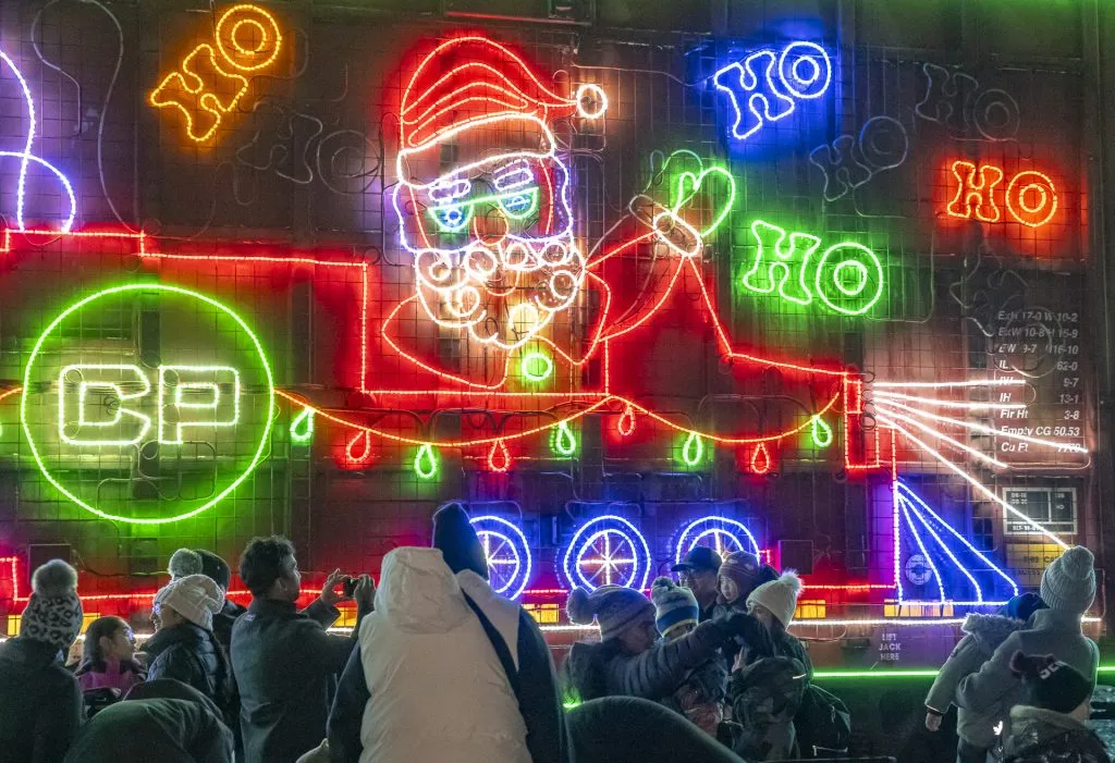 CPKC Holiday Train 2024 in Smiths Falls