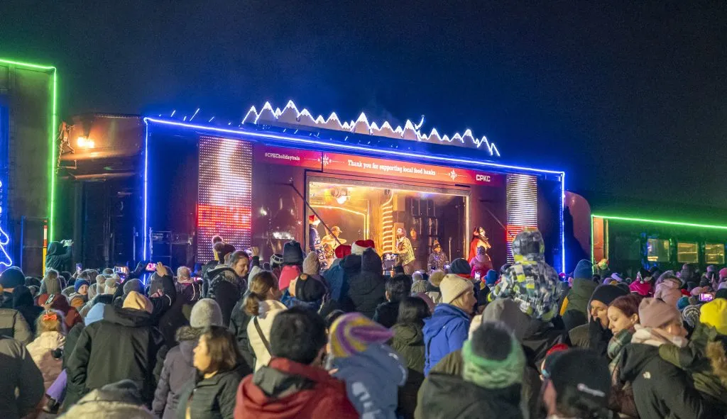 CPKC Holiday Train 2024 in Smiths Falls