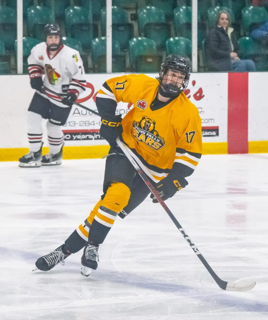 Smiths Fall Bears vs. Brockville Braves Nov. 23