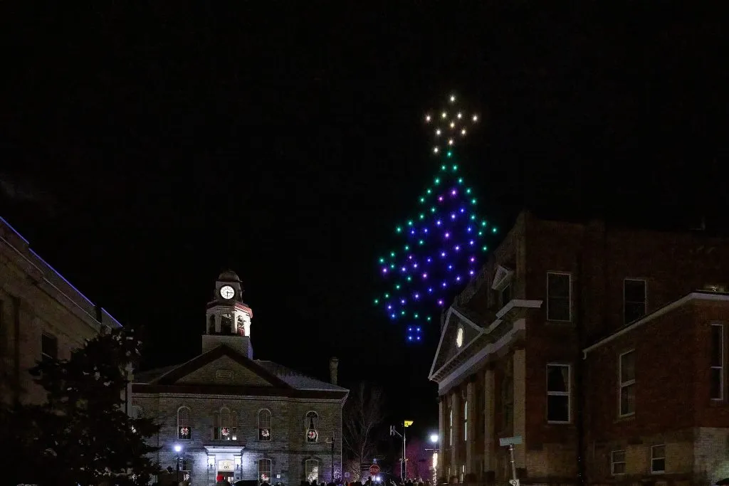 Festival of Lights and Drone Show Perth Ontario