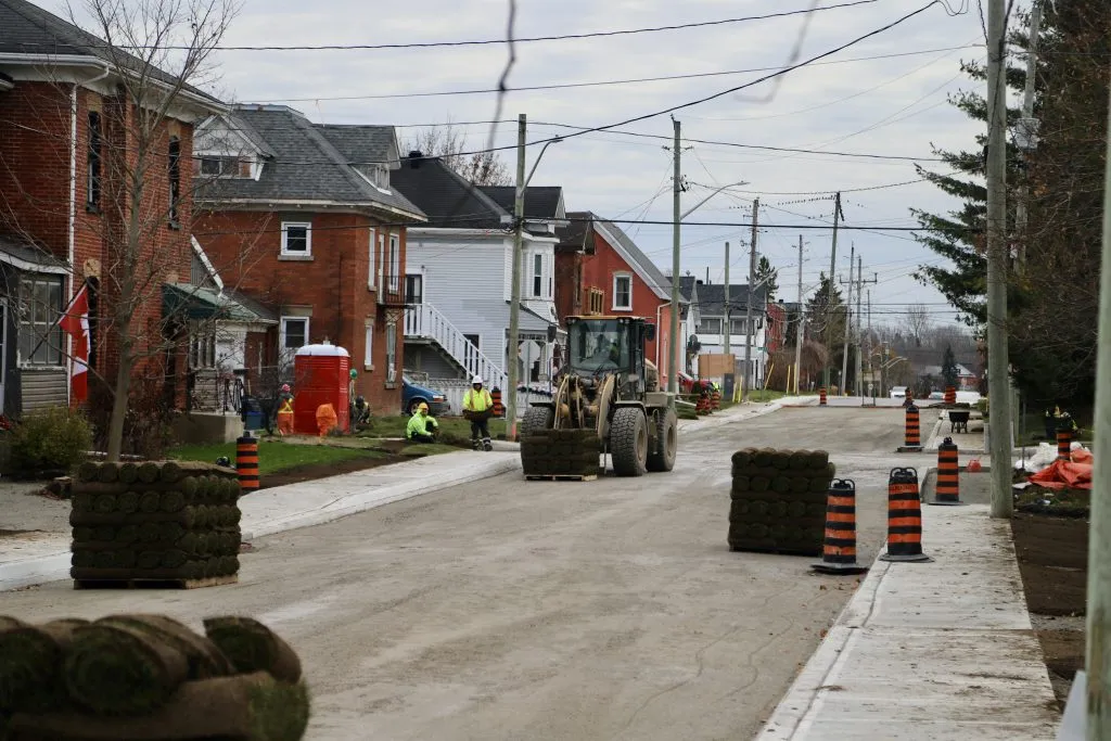 George Street reconstruction
