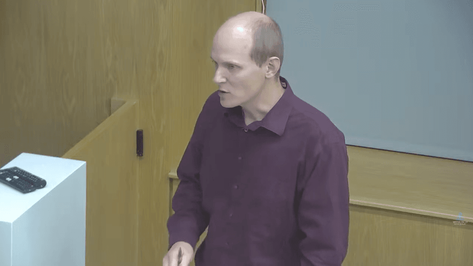 Karl Grenke speaks with council on Smiths Falls' CIP.