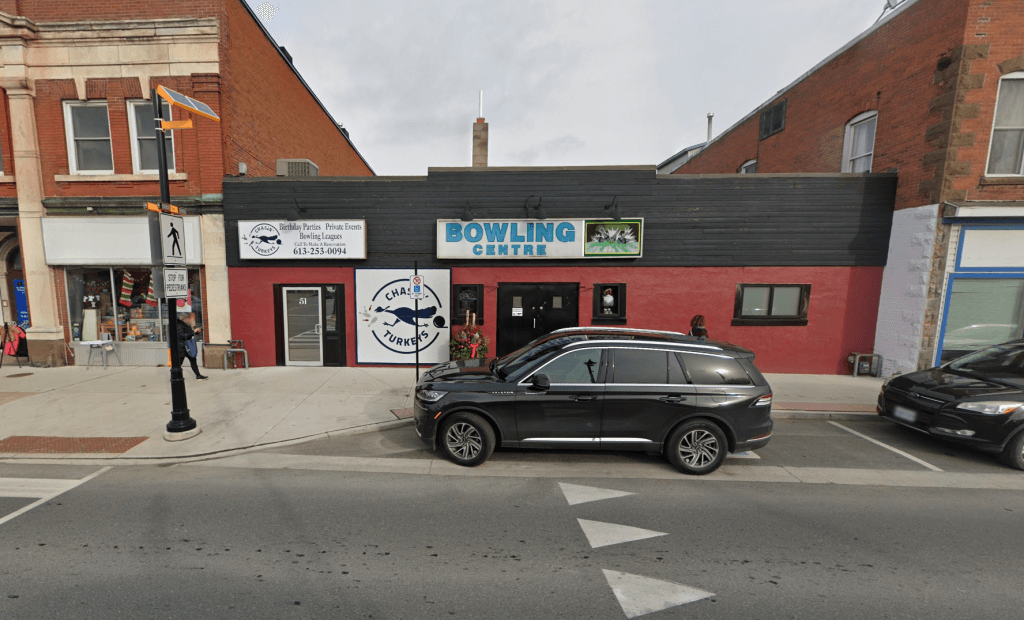 Love Is Not the Answer film shooting in carleton place near Chasin' Turkeys bowling alley.