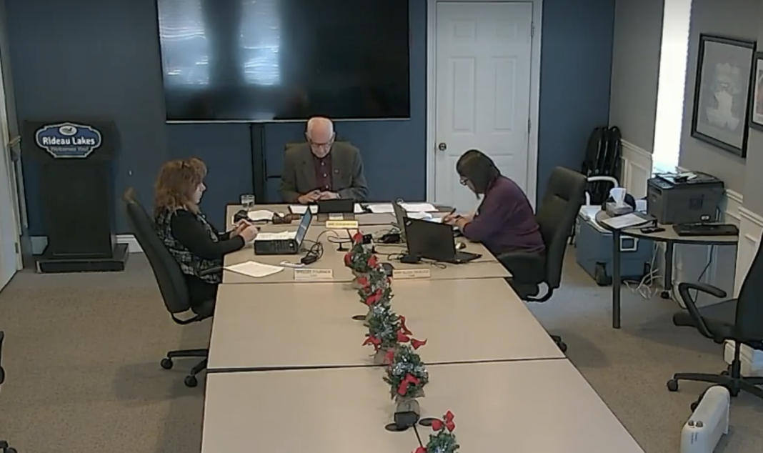 Rideau Lakes council Special Meeting